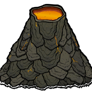 Volcano PNG