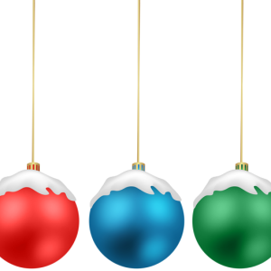 Christmas balls baubles