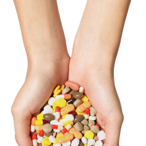drugs in hand PNG