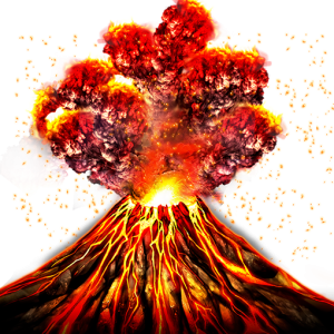 Volcano PNG