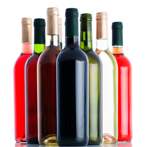 Wine bottles PNG image