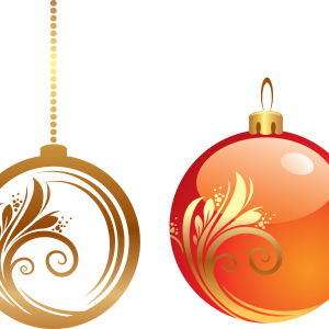 Christmas balls baubles