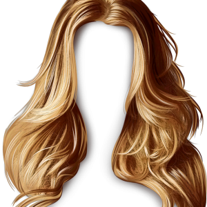 Hair wig PNG