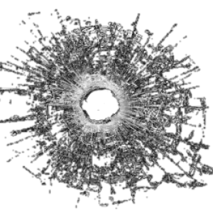 bullet shot hole PNG image