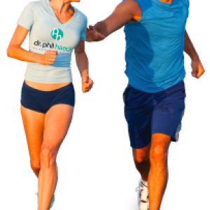 Running people PNG image