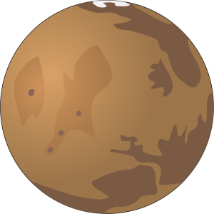 Mars planet PNG