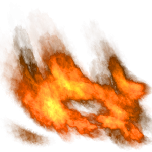 Fire transparent PNG image