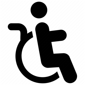 Disabled handicap symbol PNG