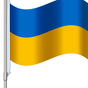 Ukraine flag PNG