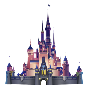 Disneyland castle PNG