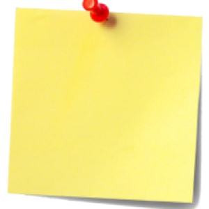 Sticky note PNG