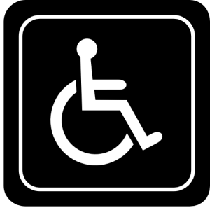 Disabled handicap symbol PNG