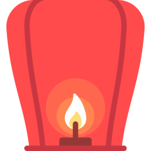 Sky lantern PNG