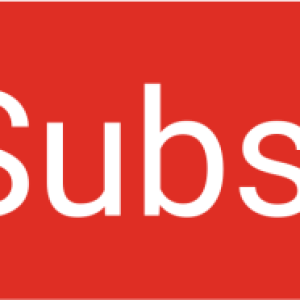Subscribe button PNG