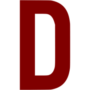 letter D PNG