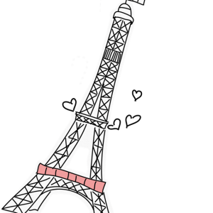 France Eifel tower PNG
