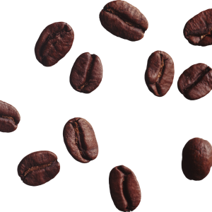 Coffee beans PNG image