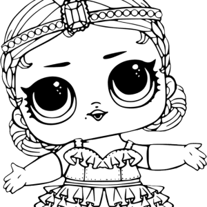 L.O.L. Surprise! doll PNG