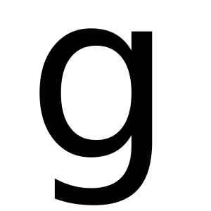 letter G PNG