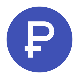 Russian ruble PNG