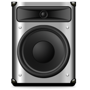 Audio speaker PNG