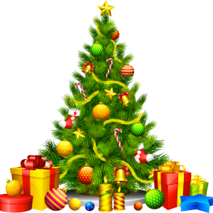 Christmas fir-tree PNG image