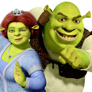 Shrek and Fiona PNG