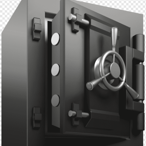 Bank vault PNG