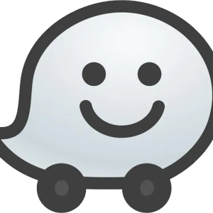 Waze PNG logo