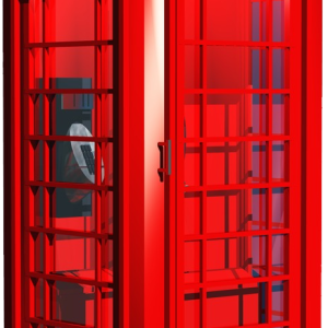 Telephone booth PNG