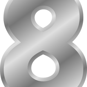 number 8 PNG