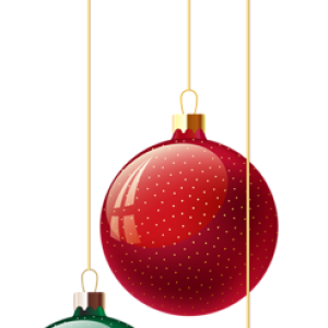 Christmas balls baubles
