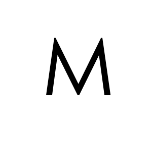 Letter M PNG
