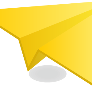 Paper plane PNG