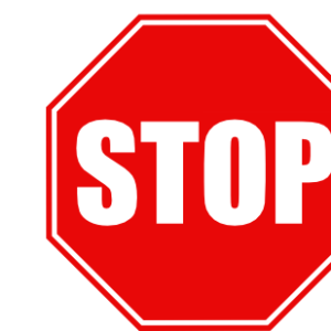Sign stop PNG