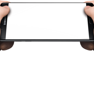 Phone in hand PNG