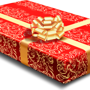 Red gift box PNG