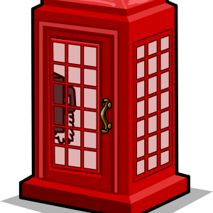 Telephone booth PNG