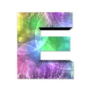 Letter E PNG