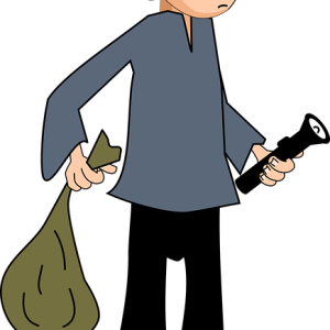 Thief, robber PNG