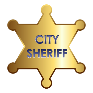Sheriff badge PNG