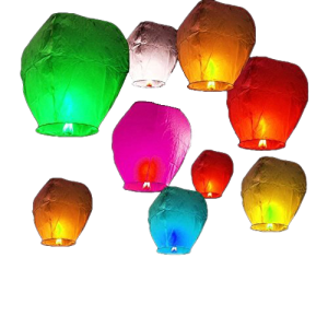 Sky lantern PNG