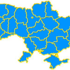 Ukraine map PNG