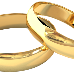 Wedding rings PNG