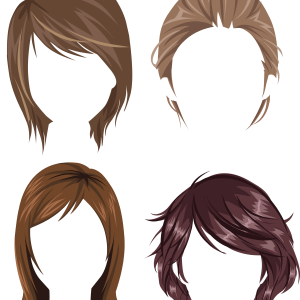 Hair wig PNG