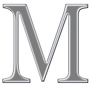 Letter M PNG