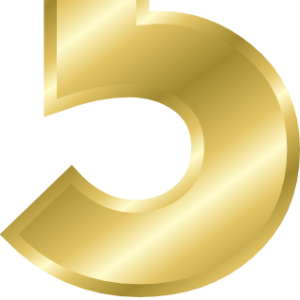 Number 5 PNG