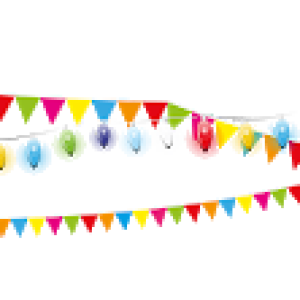Party flags PNG