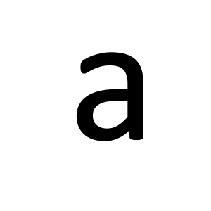 letter A PNG