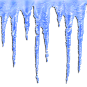 Icicles PNG image
